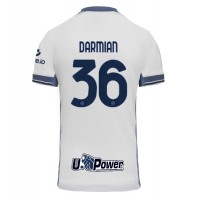 Fotbalové Dres Inter Milan Matteo Darmian #36 Venkovní 2024-25 Krátký Rukáv